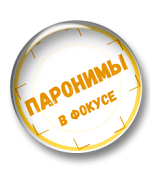 Паронимы в фокусе